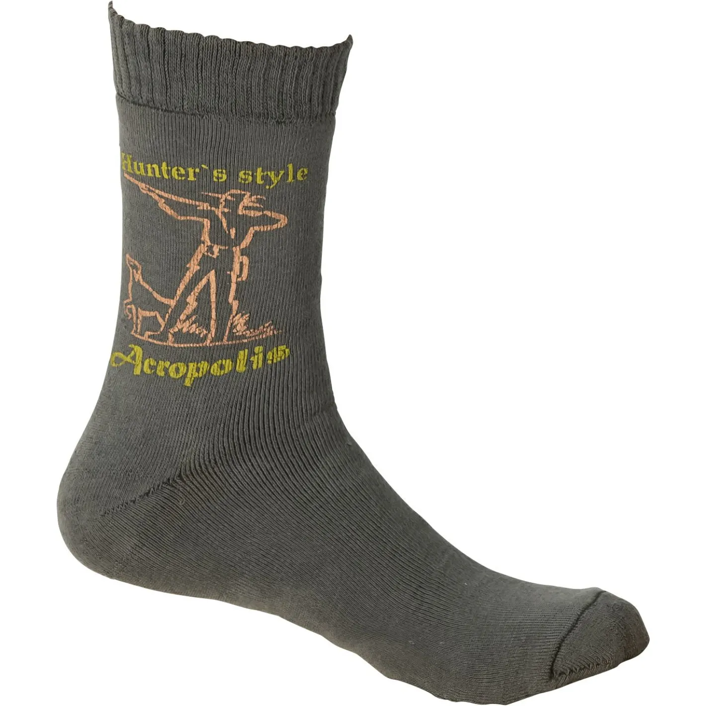 Acropolis Outdoor- & Angel-Socken<Hunter's Style Socks Unisex (Oliv/Grün)