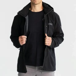 Adventer Outdoor- & Angel-Jacken<Softshelljacke Unisex (Black)