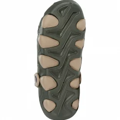 Almwalker Outdoor- & Angel-Sandalen<EVA Schlappen Wild Summer Unisex (Oliv/Ocker)
