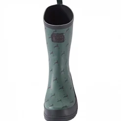 Almwalker Gummistiefel Hirschlein Damen (Oliv)