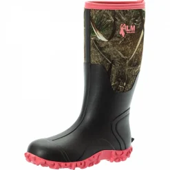 Sale Almwalker Neoprenstiefel Fleur Damen (Schwarz/Camouflage/Pink)