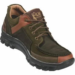 Almwalker Angel- & Outdoor-Schuhe<Outdoorschuhe Ontario Herren (Oliv/Schwarz/Braun)