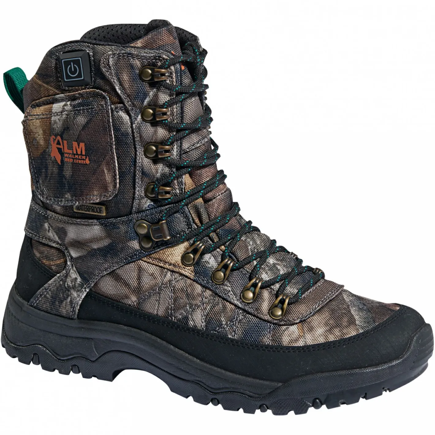 Almwalker Red Level Angel- & Outdoor-Schuhe<Thermoboots Polar Shield Herren, beheizbar (Camouflage)