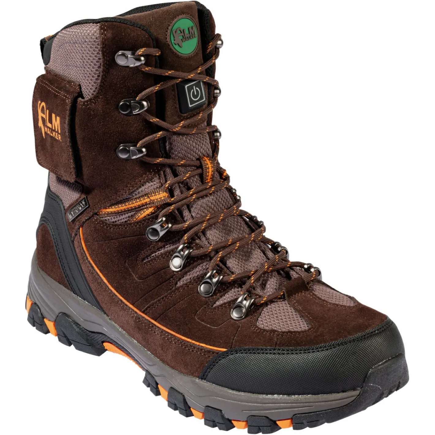 Best Almwalker Red Level Winterstiefel Ice Herren, beheizbar (Braun)