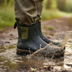 Online Almwalker Watschuhe Ribe Herren (Schwarz/Oliv)