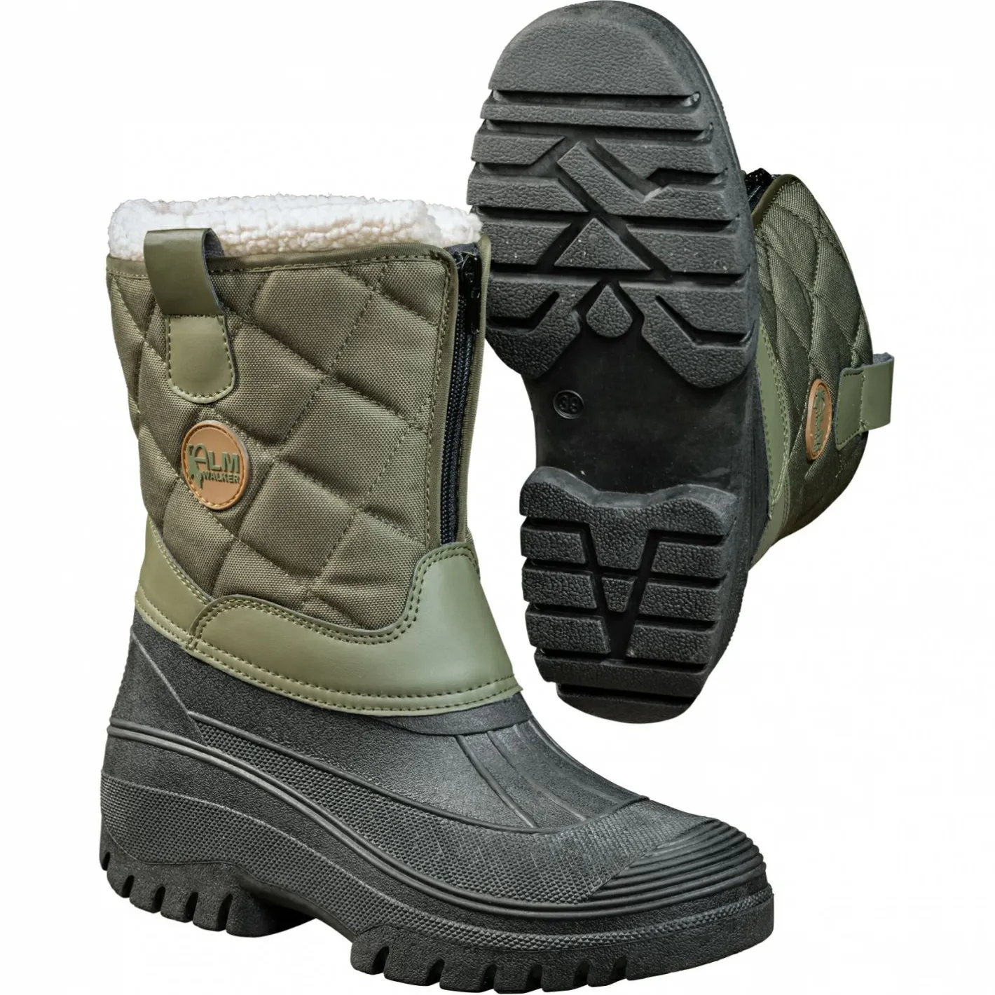 Outlet Almwalker Winterstiefel Tumba Herren (Oliv/Schwarz)