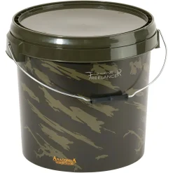 Anaconda Angelkoffer & Angelboxen ·Köderfischeimer & Angeleimer<Bucket Freelancer (rund, 20 Liter)