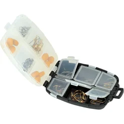Anplast Angelkoffer & Angelboxen ·Madendosen & Angelzubehör-Dosen|Angelkoffer & Angelboxen ·Angelboxen<Twister-Box mit Magnet (Semi Transparent)