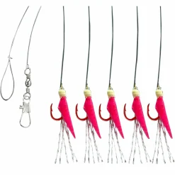 Aquantic Meeresangeln-Zubehör|Angelvorfächer & Beifänger<Real Skin Vorfach Rig 5 (Pink)