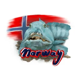 New Aufkleber (Seawolf Norway)