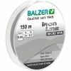 Balzer Geflochtene Schnüre<Angelschnur Iron Line Micro Spin (grau, 150 m)