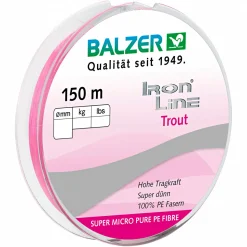 Online Balzer Angelschnur Iron Line (pink, 150 m)