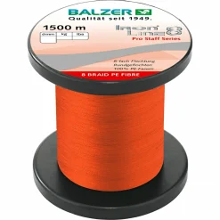 Hot Balzer Angelschnur Iron Line 8 Pro Staff (rot, 1.500 m)