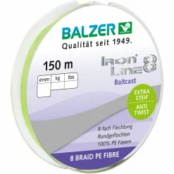 Balzer Geflochtene Schnüre<Iron Line 8 Baitcast