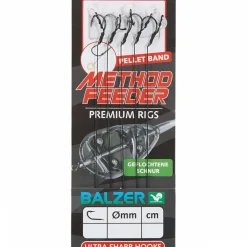 Balzer Angelvorfächer & Beifänger<Method Feeder Haken mit Pelletband