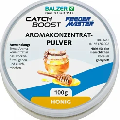 Balzer Angellockstoffe & Boilie-Flavours<Pulver Aromakonzentrat Catch Boost (Honig)