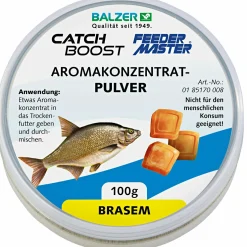 Balzer Angellockstoffe & Boilie-Flavours<Pulver Aromakonzentrat Catch Boost (Brasem)