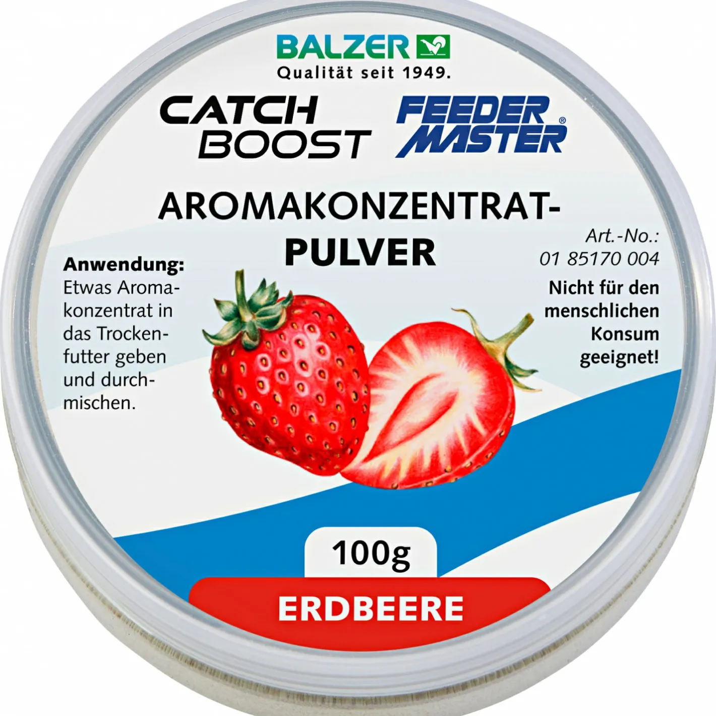 Online Balzer Pulver Aromakonzentrat Catch Boost (Erdbeere)