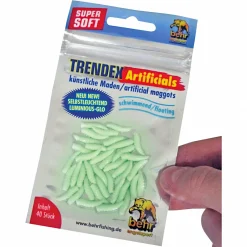 Behr Friedfischfutter|Friedfischangeln-Zubehör<Friedfischfutter Maden künstlich (selbstleuchtend)