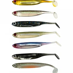 Behr Gummiköder ·Gummifische & Shads|Raubfischangeln Kunstköder<Softbait Set Drop-Shot Minnow Elritze