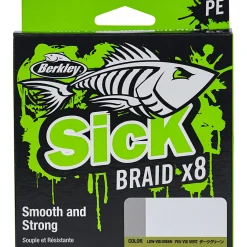 Online Berkley Angelschnur Sick Braid (300m, Hi-Viz Yellow)