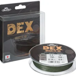 Clearance Berkley DEX BRAID X8 (150 m, Moss Green)