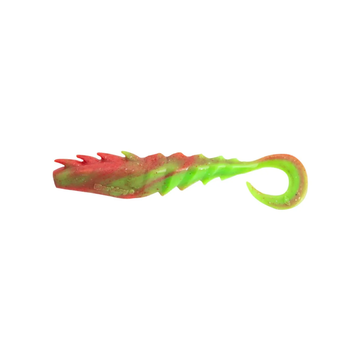 Berkley Gummiköder ·Twister|Raubfischangeln Kunstköder<Gulp!® Nemesis Prawn Curl Tail (Nuclear Chicken)