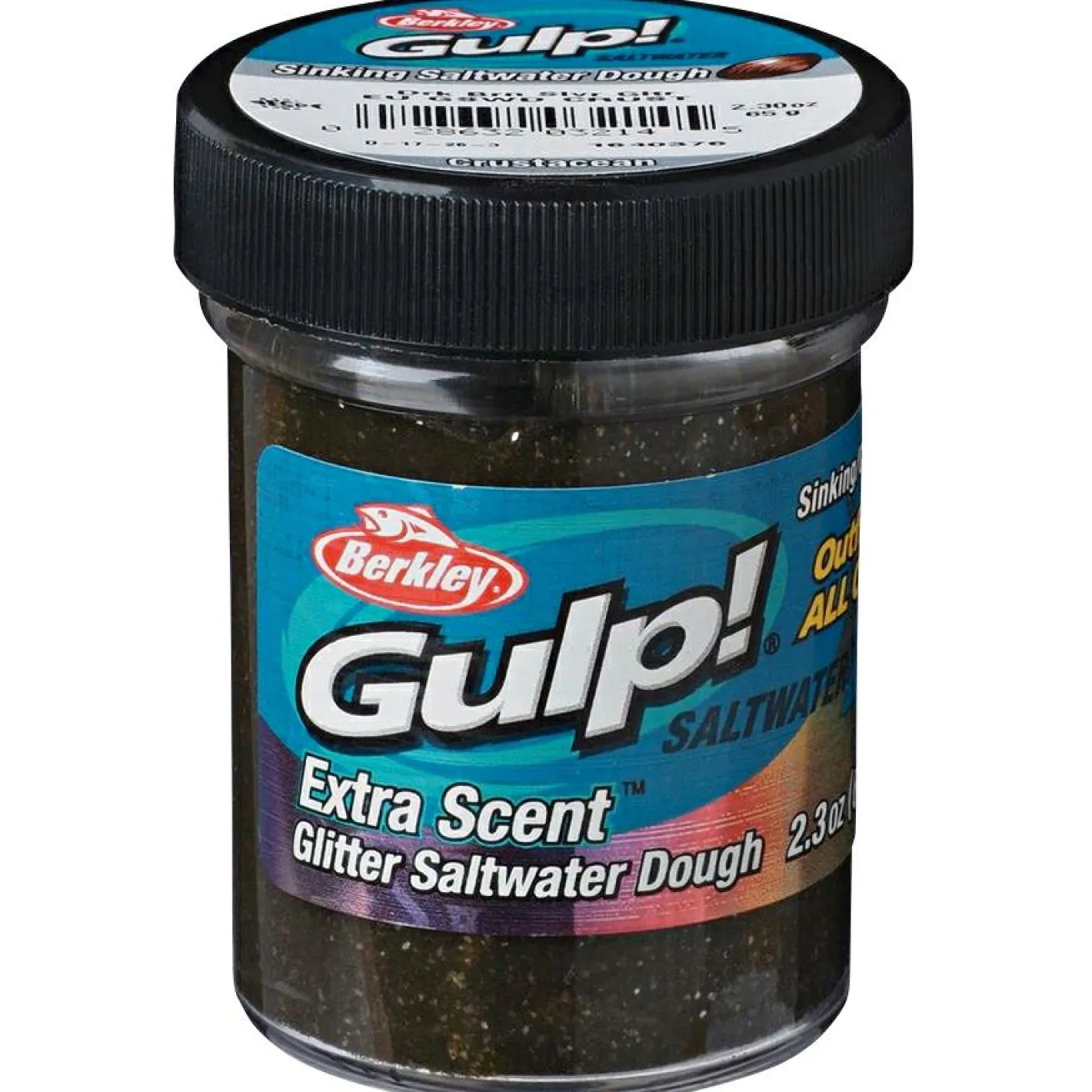 Online Berkley Gulp!® Saltwater Dough (Dark Brown/Silver Glitter)