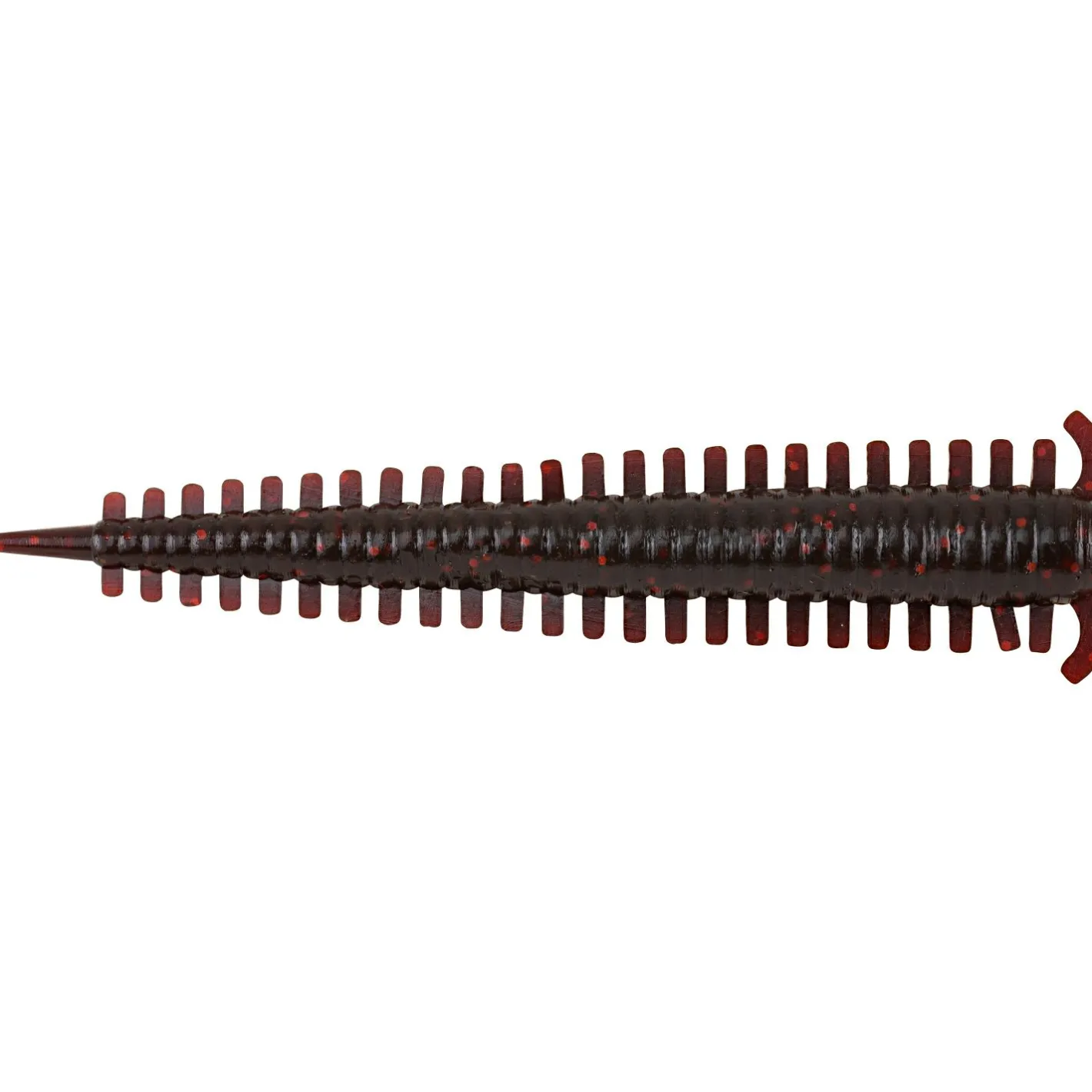 Berkley Gummiköder ·Gummimaden & Gummiwürmer<Gulp!® Saltwater Sandworm (Motor Oil Red Fleck)