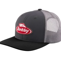 Clearance Berkley Performance Trucker Cap (Charcoal Black/Grey)