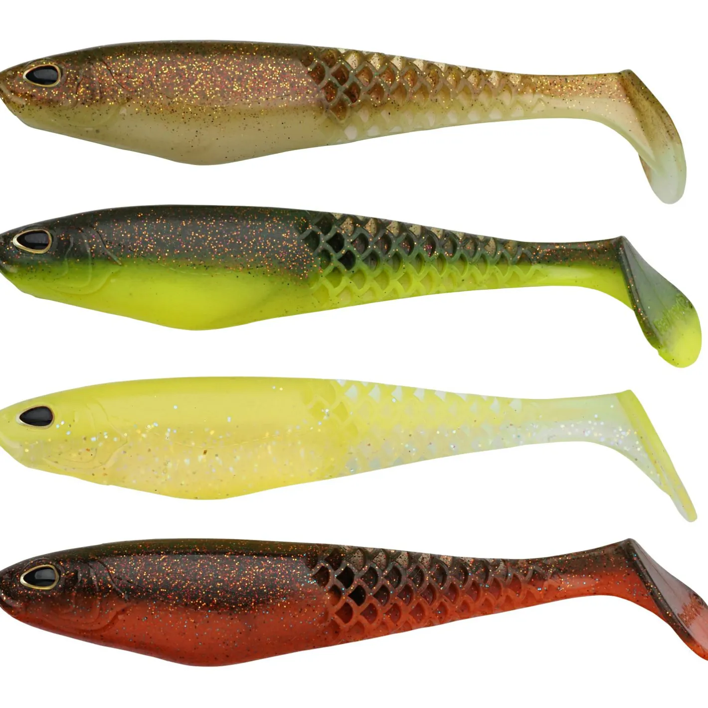 Berkley Gummiköder ·Gummifische & Shads<PowerBait® Cullshad Mixpack (Darkwater/ 12,5 cm)