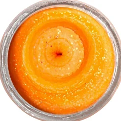 Berkley Forellenfutter & Forellenteige|Forellenangeln-Zubehör<PowerBait® Glitter Trout Dough (Fluo Orange Glitter)