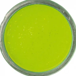 Berkley Forellenangeln-Zubehör|Forellenfutter & Forellenteige<PowerBait® Natural Glitter Trout Bait (Garlic Chartreuse Glitter)