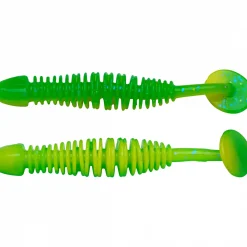 Outlet Berkley PowerBait Power Leech (Spring Green/Sunshine Yellow)