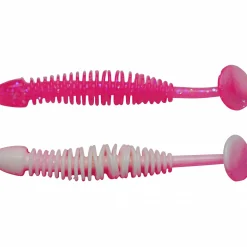 Berkley Gummiköder ·Gummifische & Shads<PowerBait Power Leech (Pink/White)