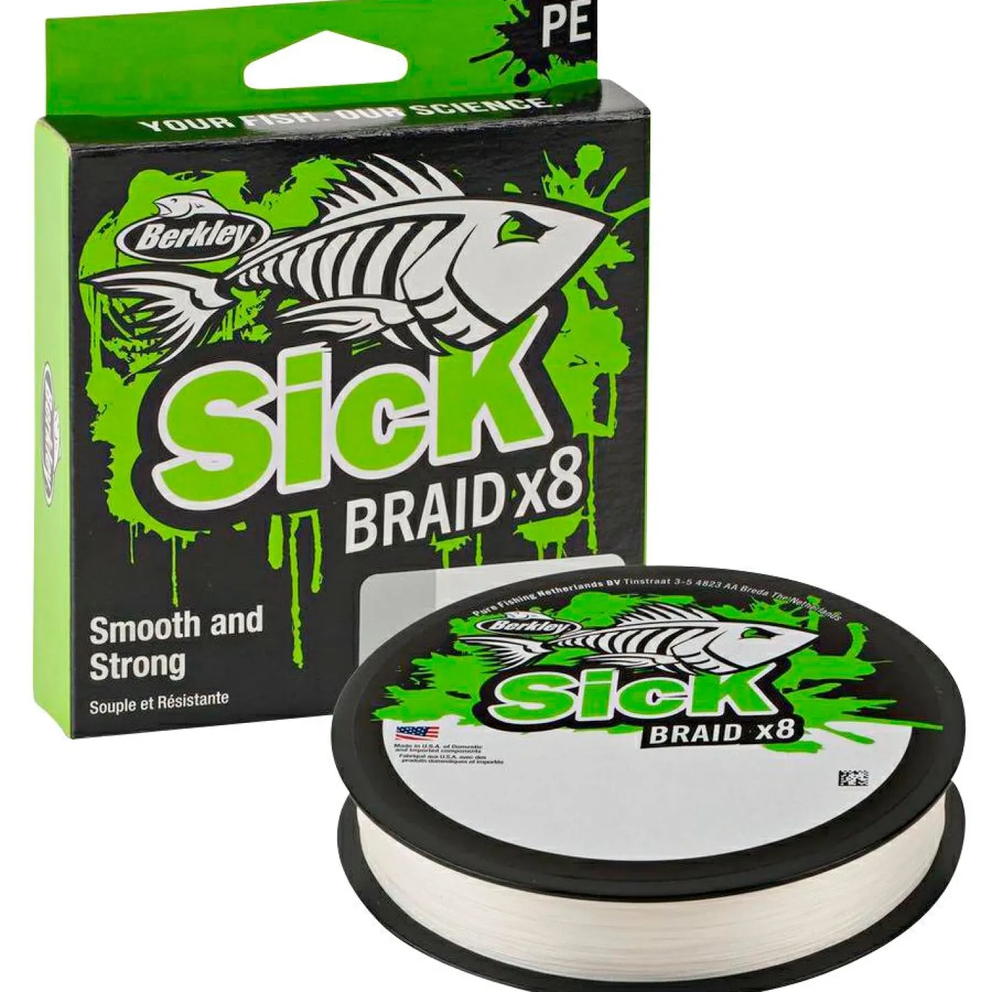 Outlet Berkley Sick Braid x8 (300 m, White)