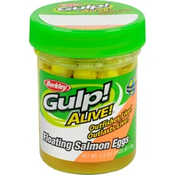 Discount Berkley Softbait Gulp Alive Floating Salmon Eggs (fluo-orange)