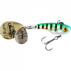 Hot Berkley Spintail Pulse (Holo Perch)