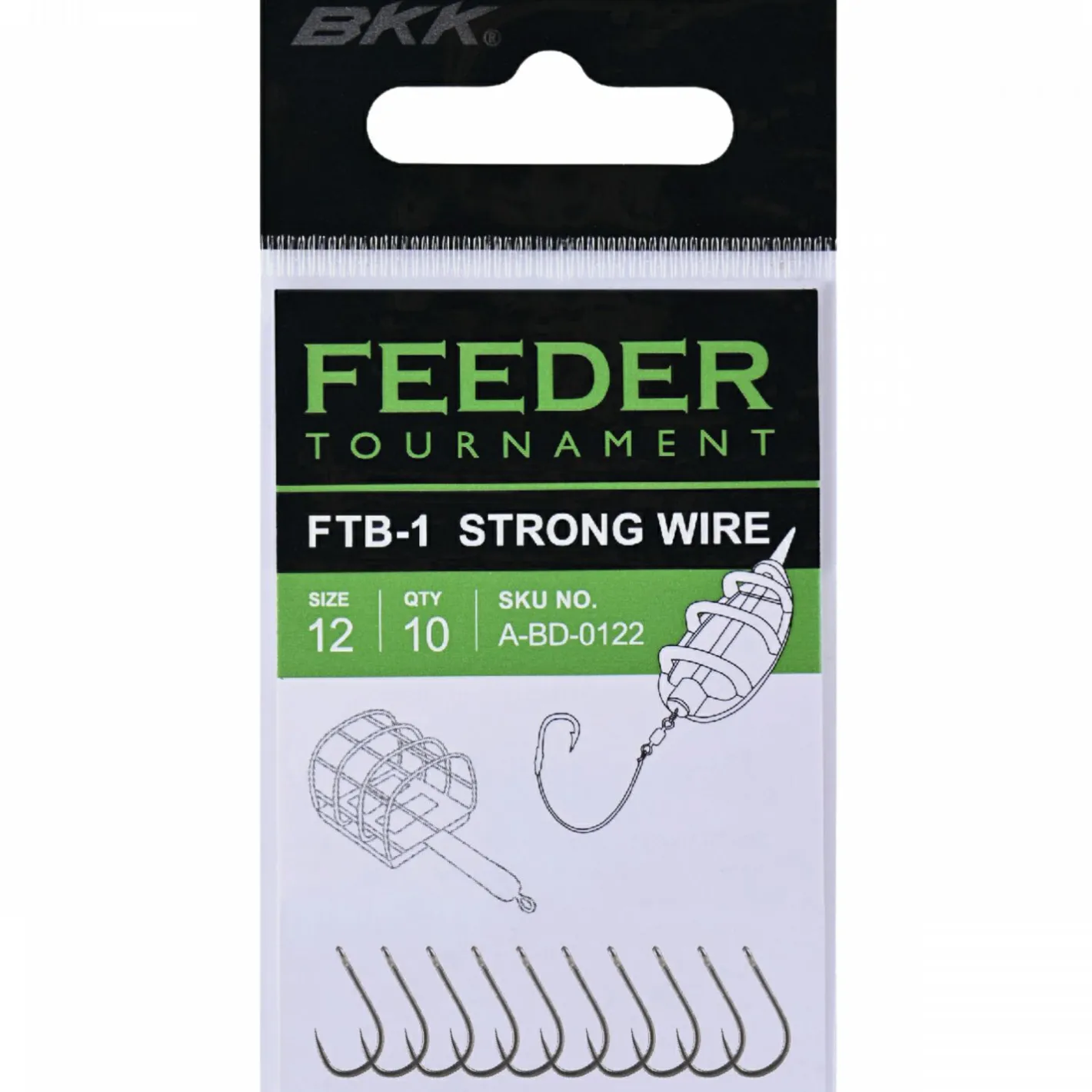 Best BKK Feeder Tournament Barbless 1 FTB-1
