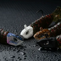 BKK Jigköpfe & Köder-Rasseln<Refrax Jighead (Black)