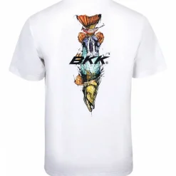 Clearance BKK Short Sleeve Casual Shirt, Brand Values Pike (White)