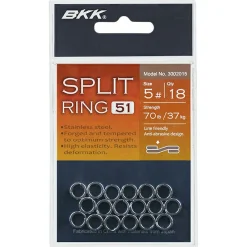 BKK Angelvorfächer & Beifänger|Raubfischangeln-Zubehör<Split Ring-51