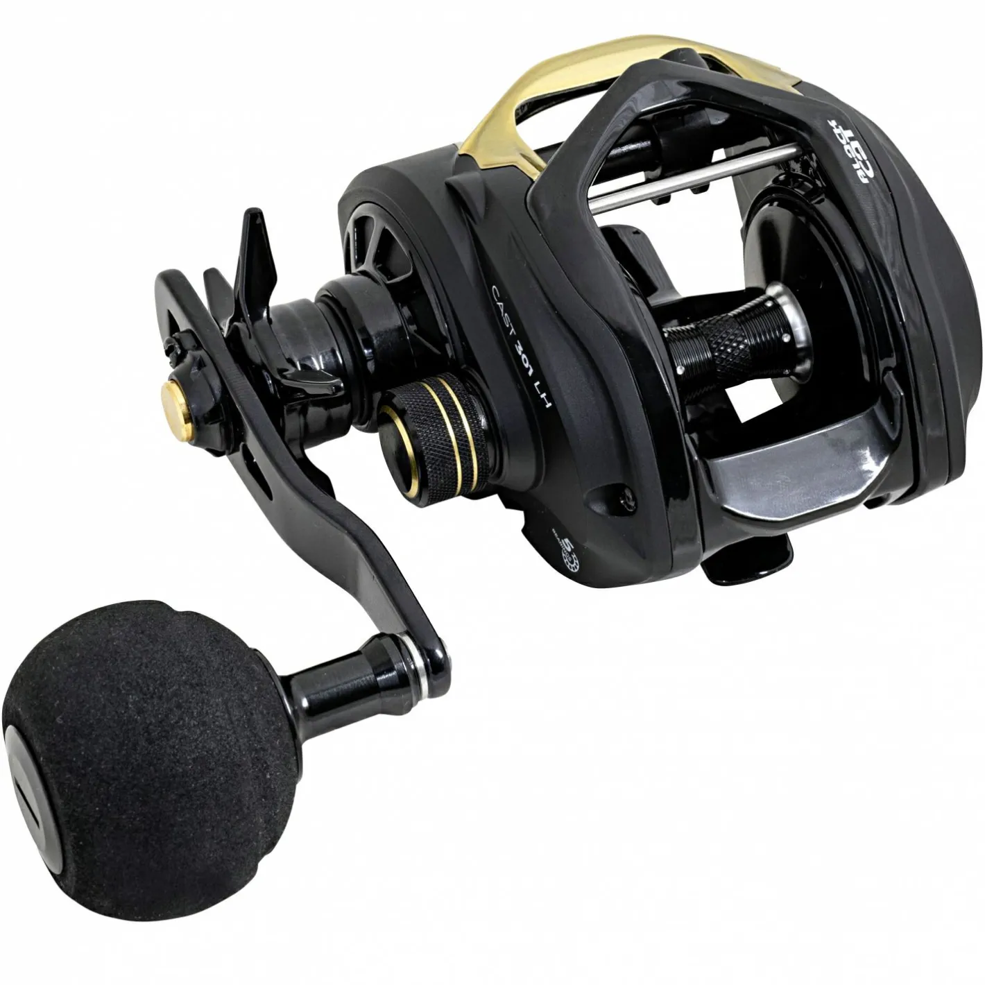 Black Cat Wallerrollen|Wallerrollen<Baitcastrolle Cast 301 LH