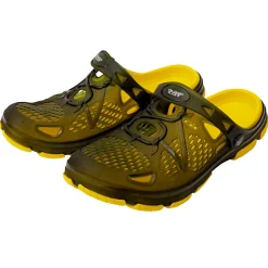 Clearance Black Cat Cat Clogs Unisex (Black/Yellow)