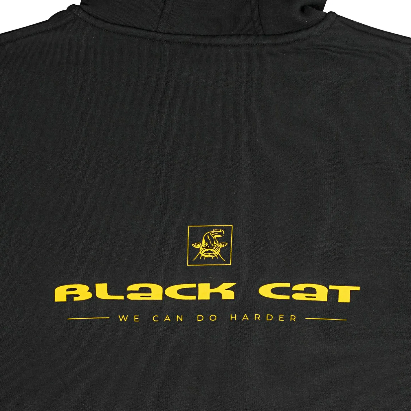 Black Cat Cat Zipper (Black)