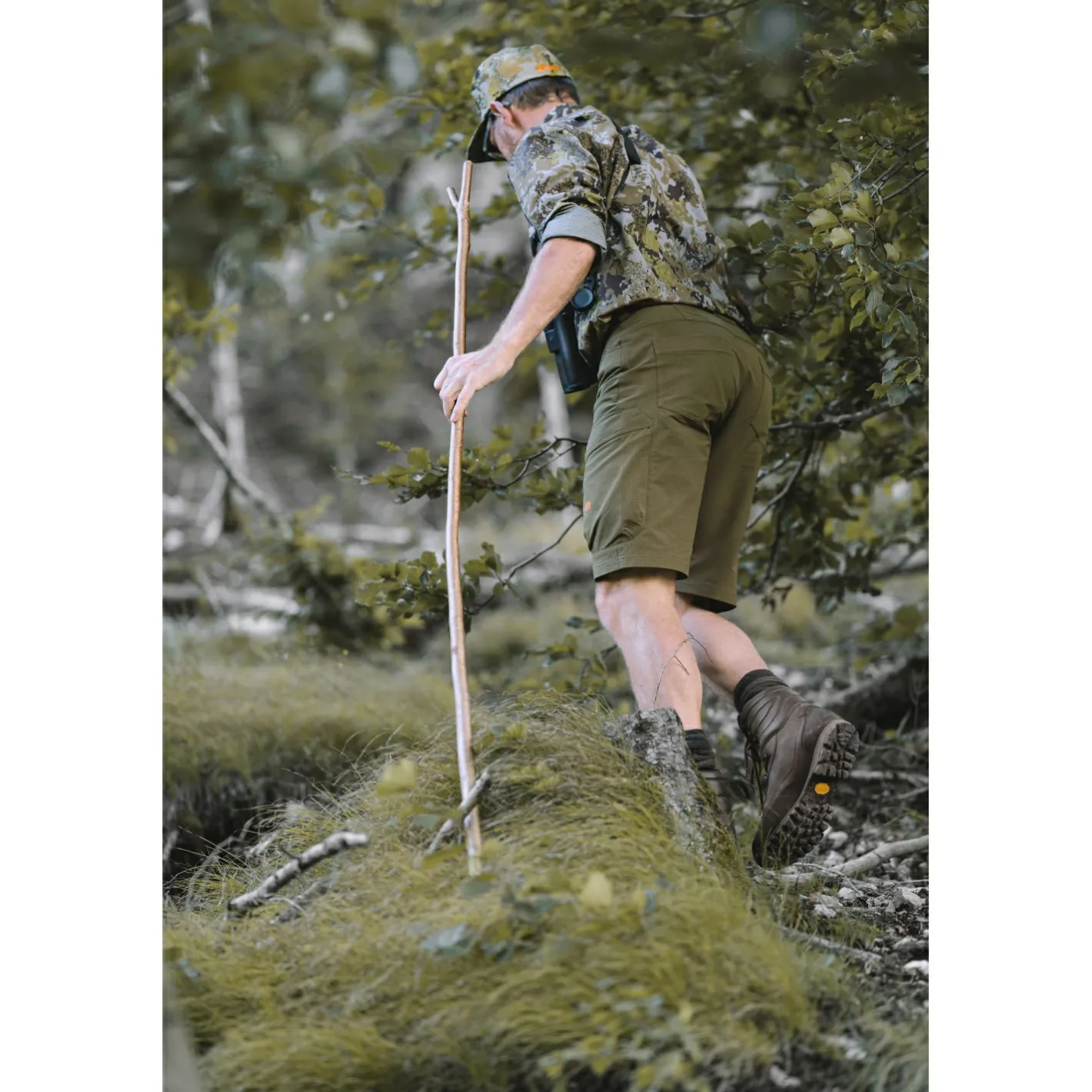 Blaser Tarnjacken & Tarnwesten<AirFlow Hemd Herren (Huntec Camouflage)