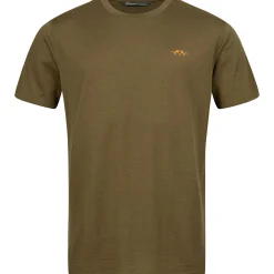 Blaser Base 160 Merino T-Shirt Herren (Dunkel Oliv)