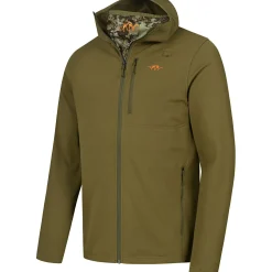 Clearance Blaser Drain FZ Hoody Herren (Dunkel Oliv)