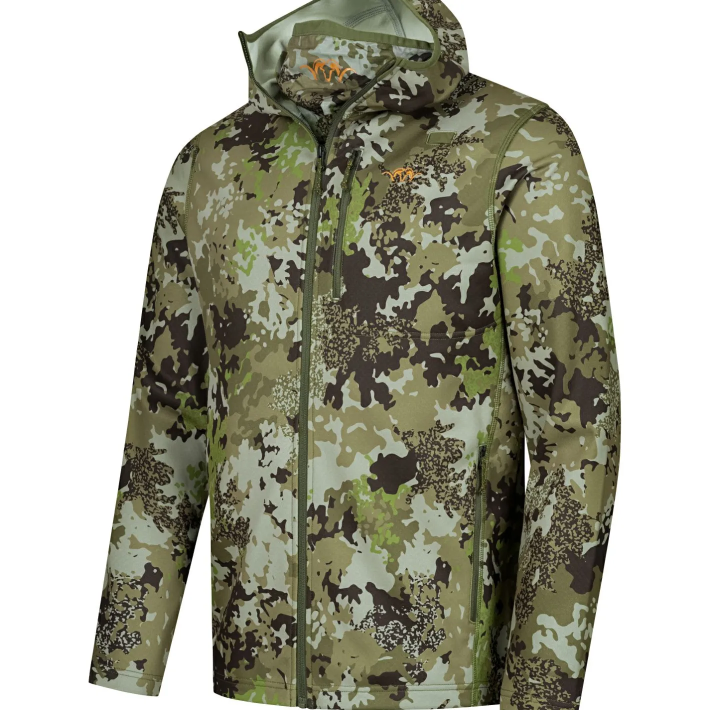 Best Blaser Drain FZ Hoody Herren (Huntec Camouflage)