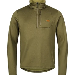 Blaser Angelpullover & -Strickjacken<Drain Halfzip Herren (Dunkel Oliv)